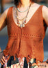Boho Necklace, Blue Amazonite, Jasper, Labradorite and Seeds